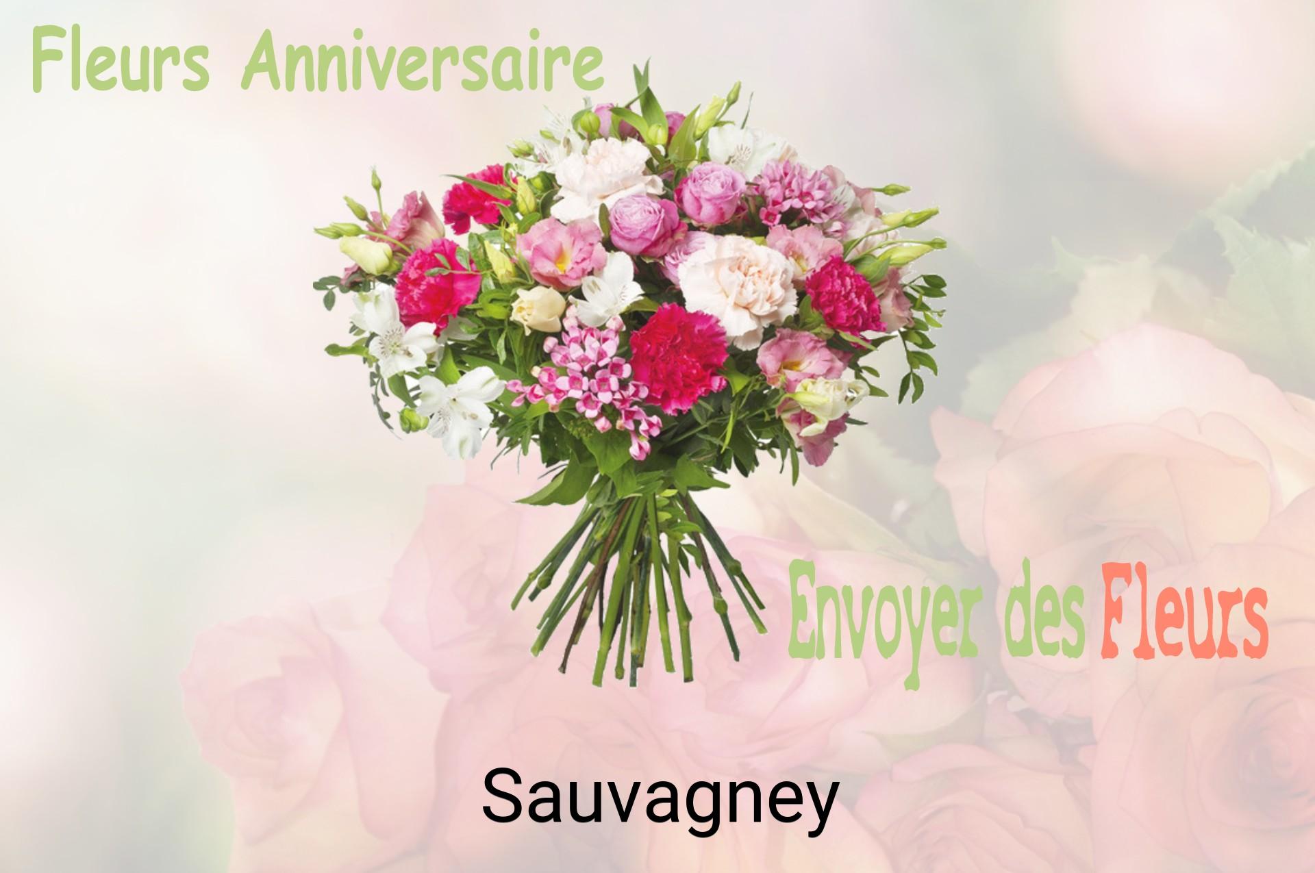 Bouquet de fleurs d’anniversaire livré à Sauvagney