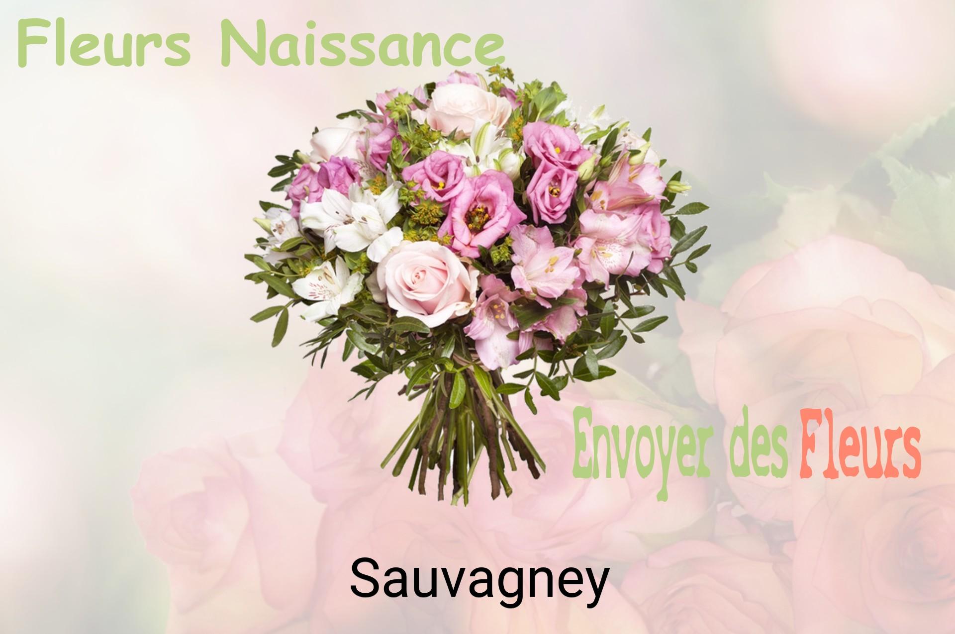 Bouquet de fleurs de naissance livré à Sauvagney